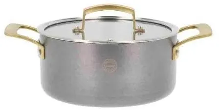 Pillivuyt Gourmet Durance Kastrull med lock Dia 20 cm 2,9 liter Stål